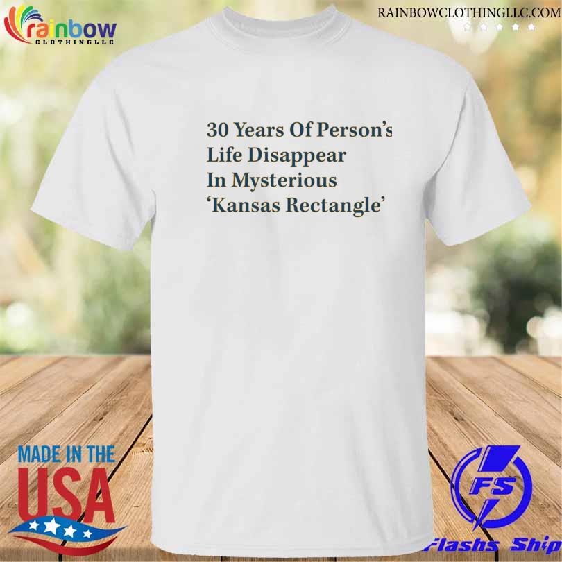 30 years of man's life disappear in mysterious ‘Kansas rectangle shirt