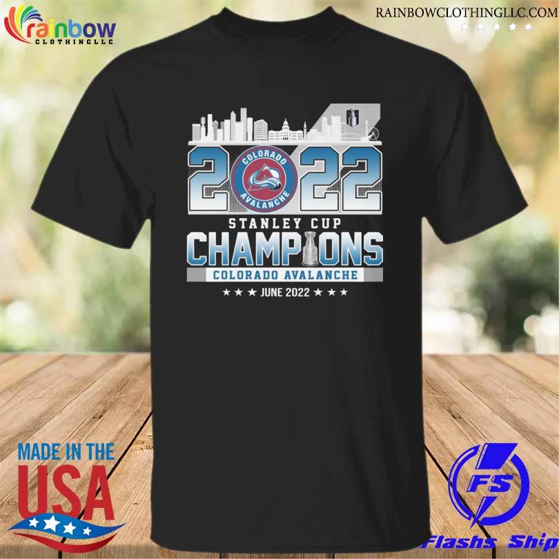 Best official Colorado Avalanche stanley cup champions june 2022 shirt