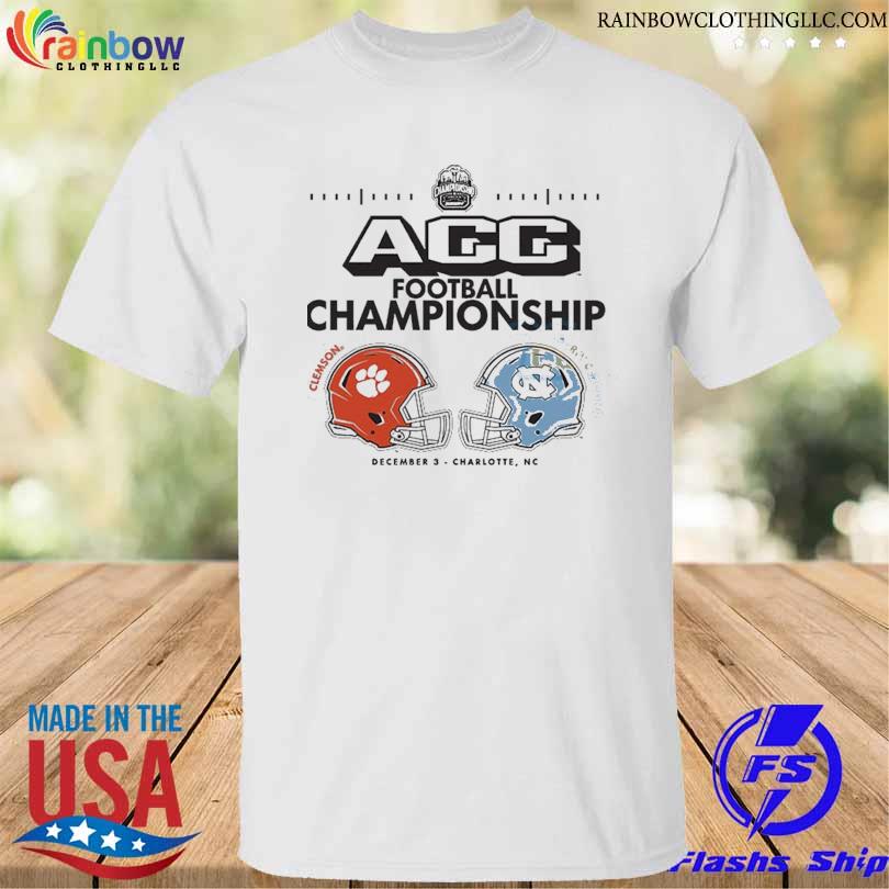 Clemson Vs North carolina Acc football champioship shirt