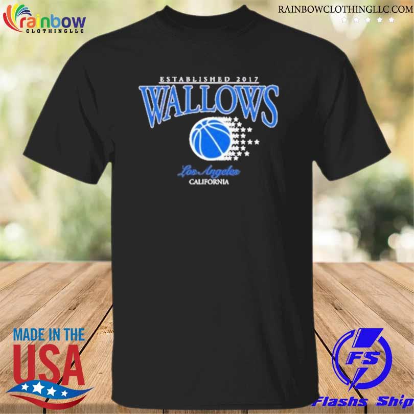 Established 2017 wallows ls angeles california shirt