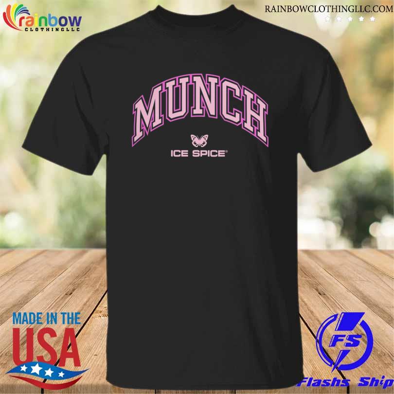 Ice spice munch butterfly shirt