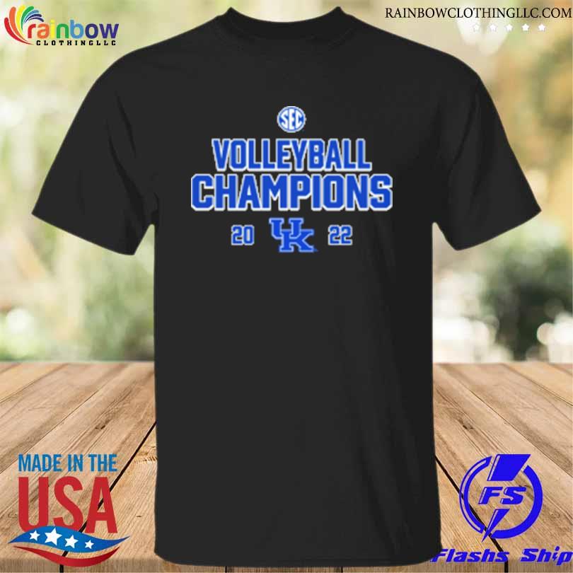 Kentucky wilDcats 2022 sec volleyball champions season shirt
