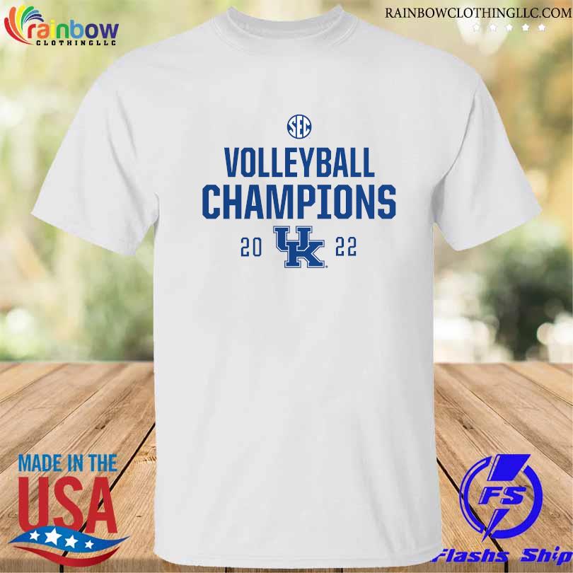 Kentucky wilDcats 2022 sec volleyball regular season champions shirt