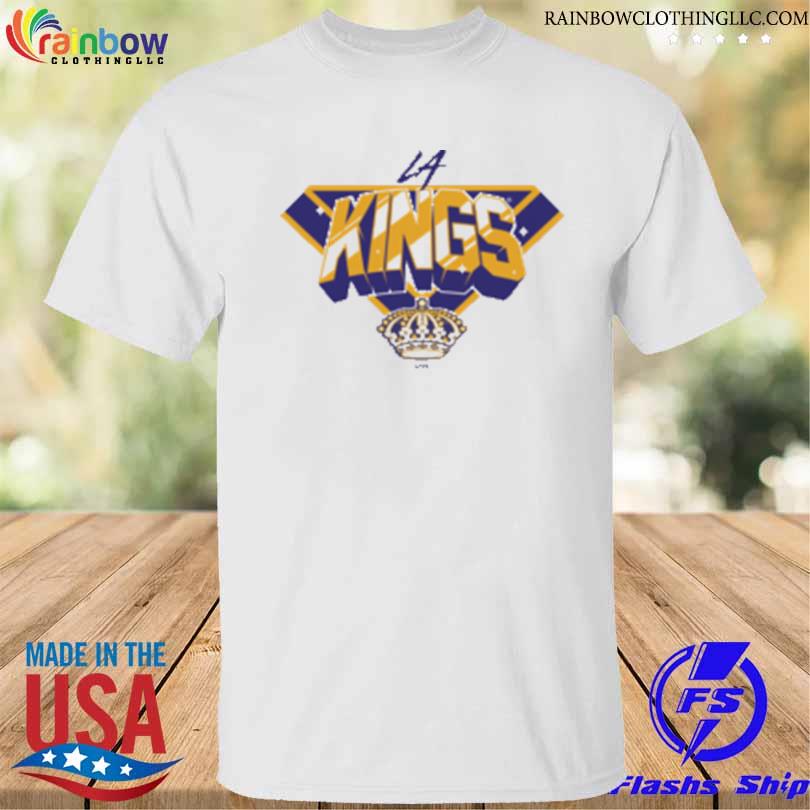 Nhl los angeles kings white team jersey inspired shirt