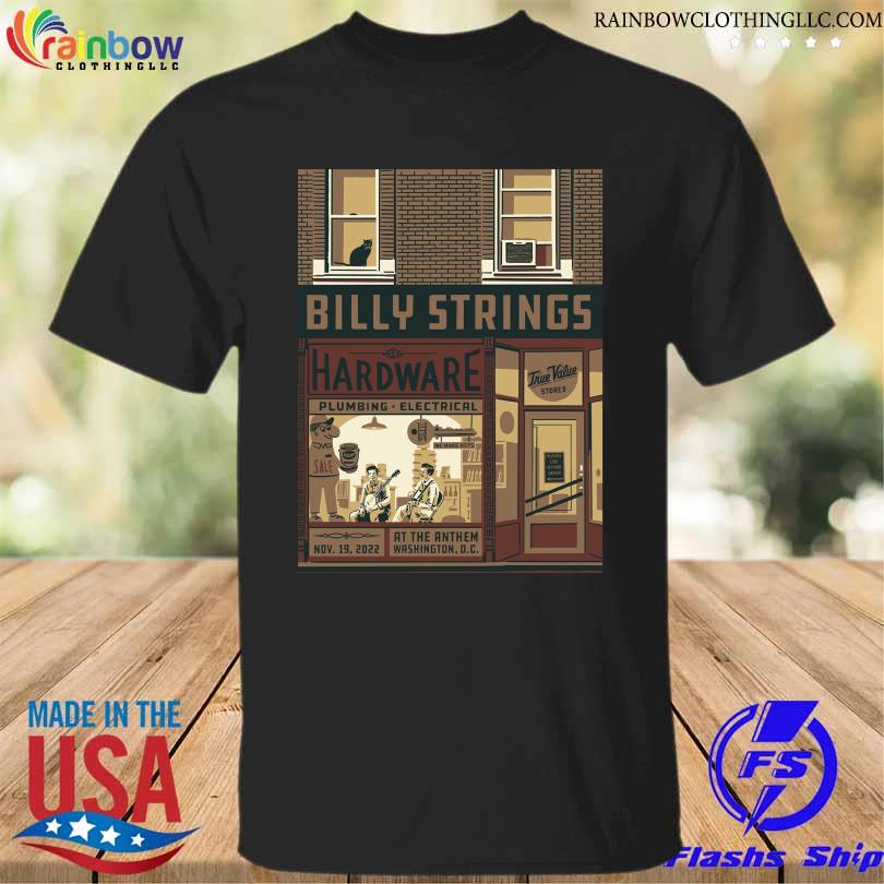 Official Billy string hardware millwork tools pants at the anthem washington DC november 18 shirt