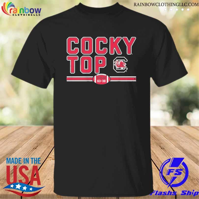 Official South Cardinals Football Cocky Top 63-38 shirt