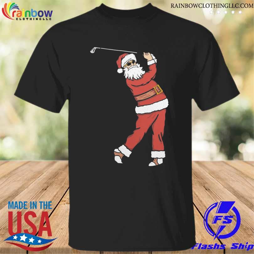 Pga tour superstore golfing santa short sleeve crusher shirt