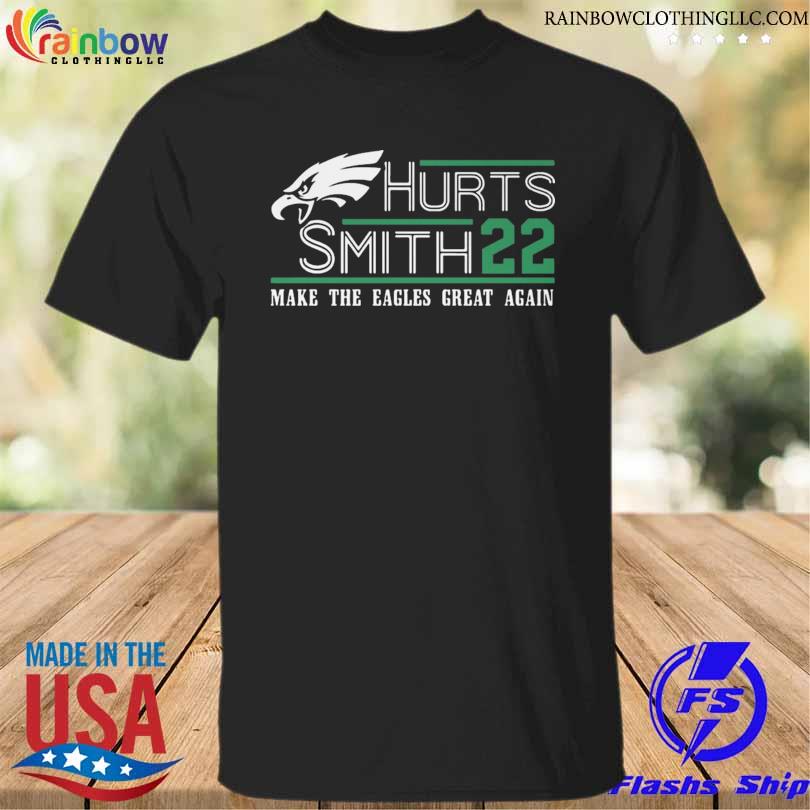 Philadelphia Eagles hurts smith 22 make the eagle great again shirt