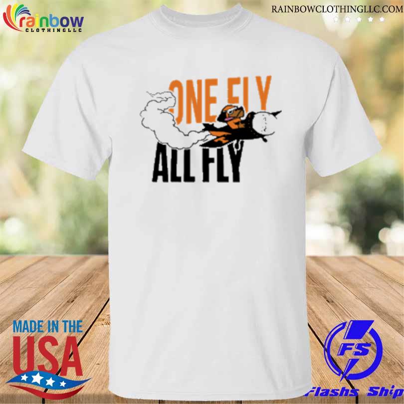 Tennessee volunteers smokey one fly all fly shirt