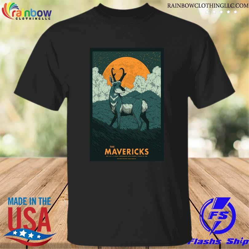 The mavericks santa fe dec 6 & 7 2022 lensic performing arts center shirt