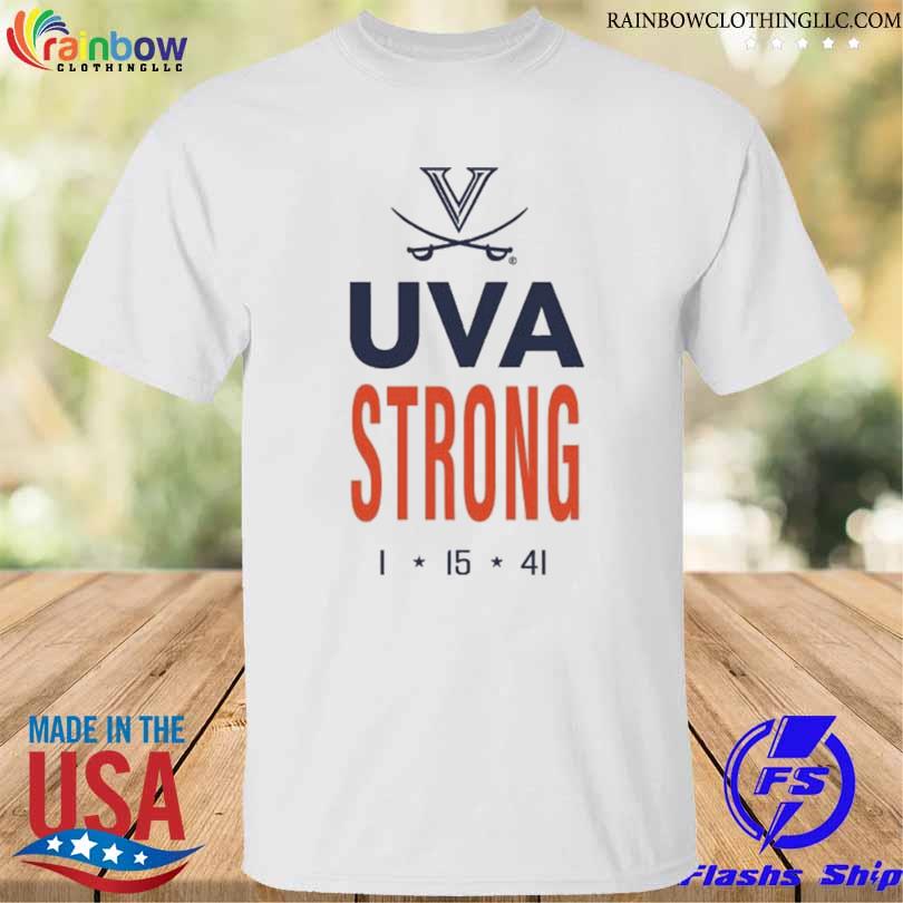 UVA strong 1 15 41 shirt
