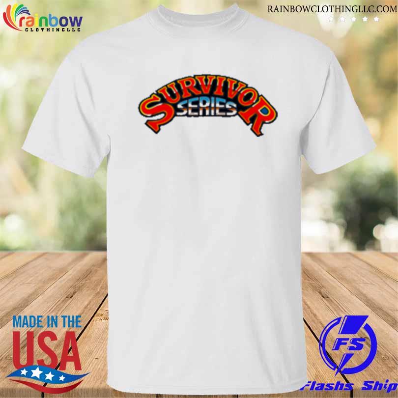 Wwe survivor series retro event logo shirt