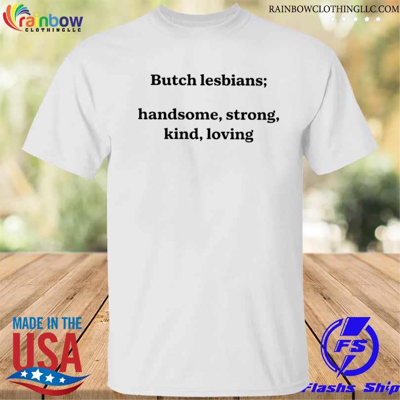 Butch lesbians handsome strong shirt