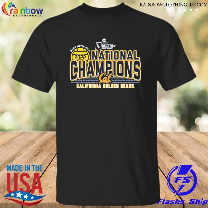 California Golden Bears Cal bears 2022 ncaa men's water polo champions shirt