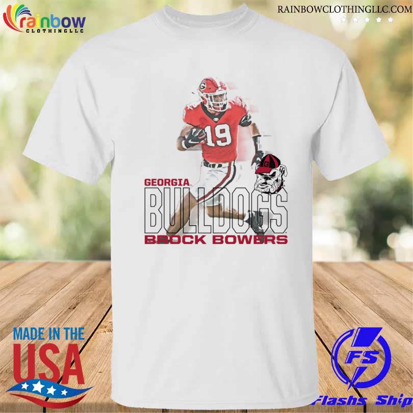 Georgia Bulldogs Brock bowers run shirt
