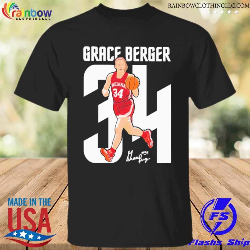 Grace berger Indiana Hoosiers men's basketball 2022 shirt