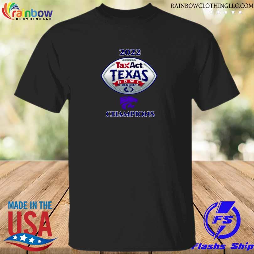 Kansas state wilDcats 2022 Texas bowl champions gear shirt