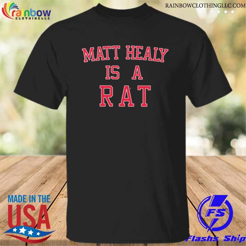 Matt healy is a rat shirt
