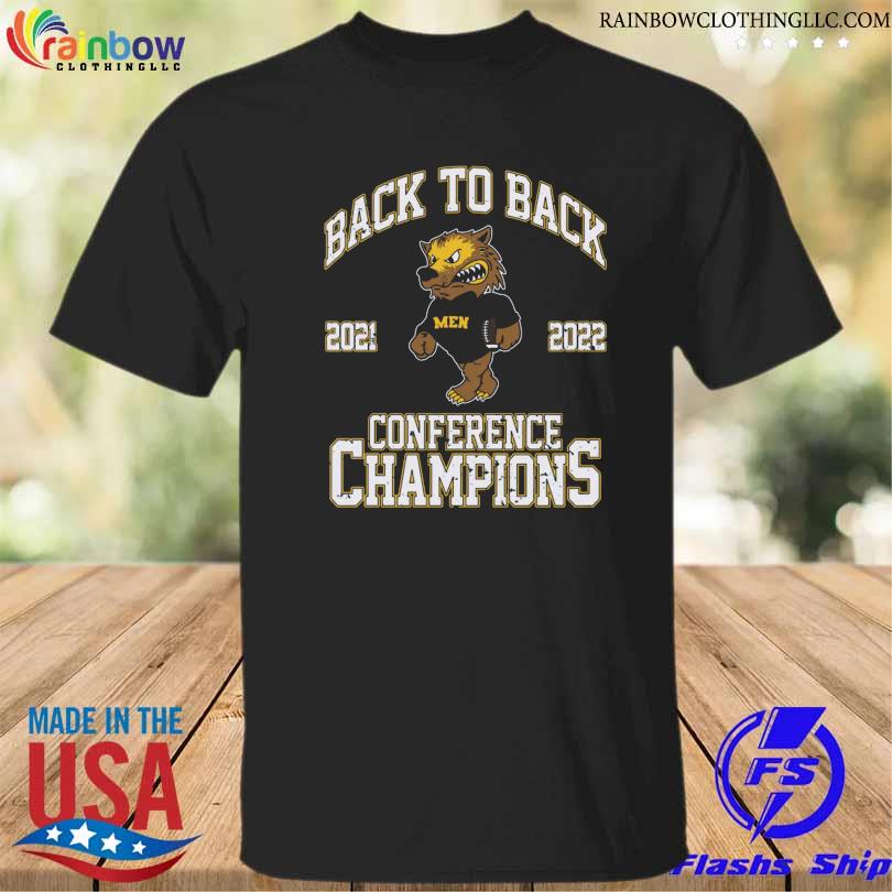 Men back to back conference champions shirt