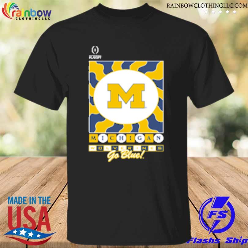 Michigan wolverines jordan brand college football playoff 2022 fiesta bowl media night shirt
