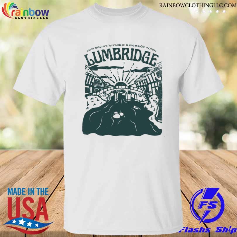 Mist halin's historic riverside town lumbridge shirt