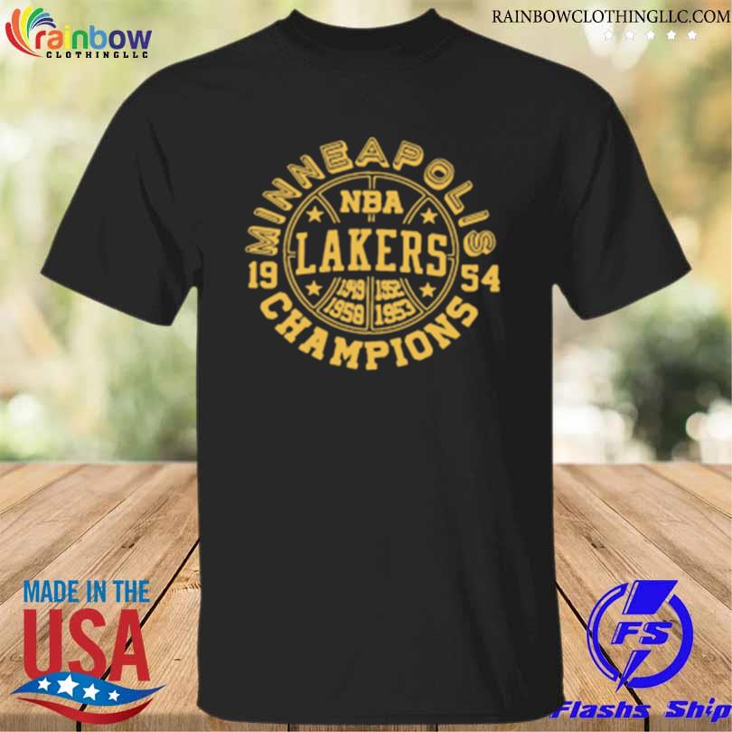 Nba lakers 75th championship ball traditional shirt