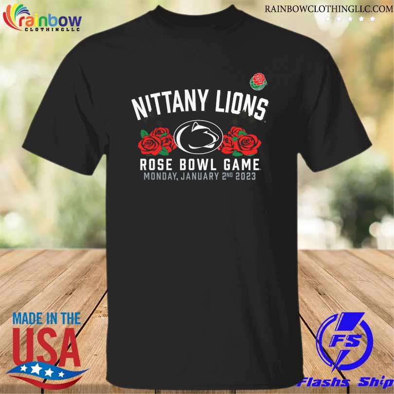 Official Penn state nittany lions 2023 rose bowl gameday stadium shirt