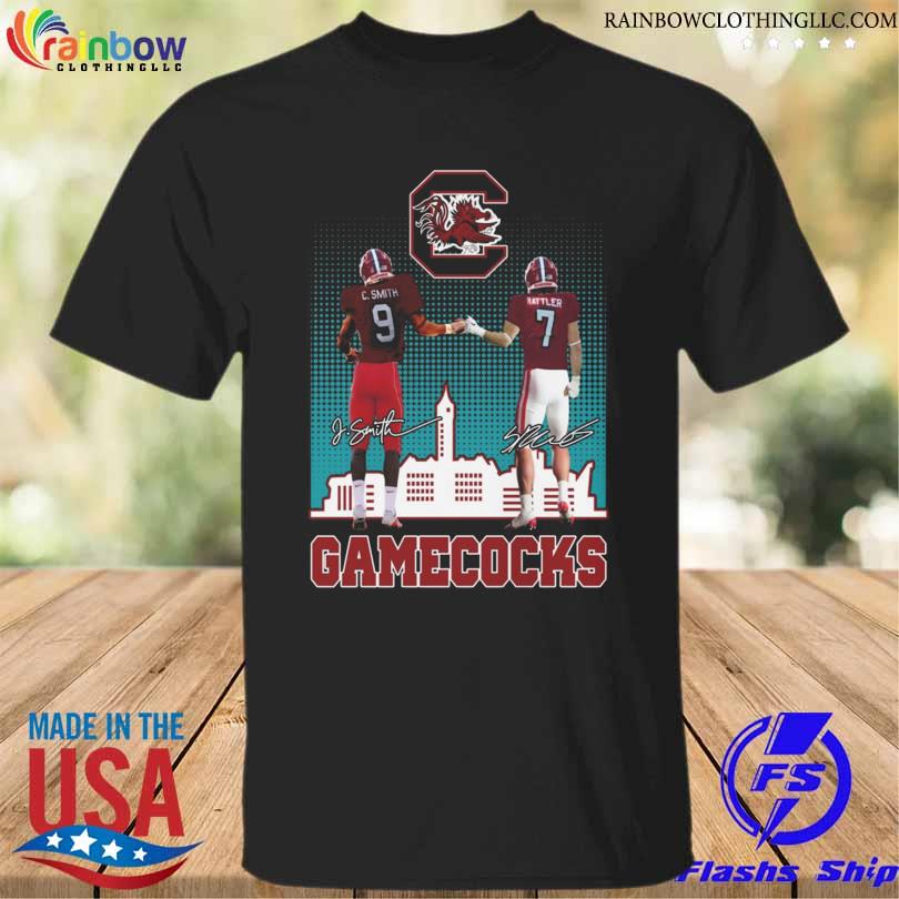 South Carolina Gamecocks CSmith and Rattler signatures shirt