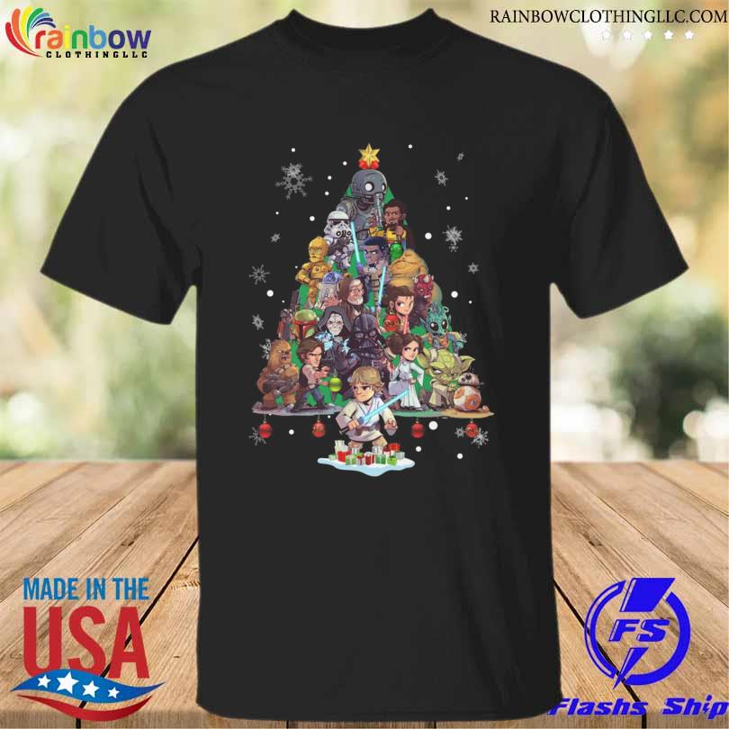 Star wars chibi 2022 merry Christmas tree sweater