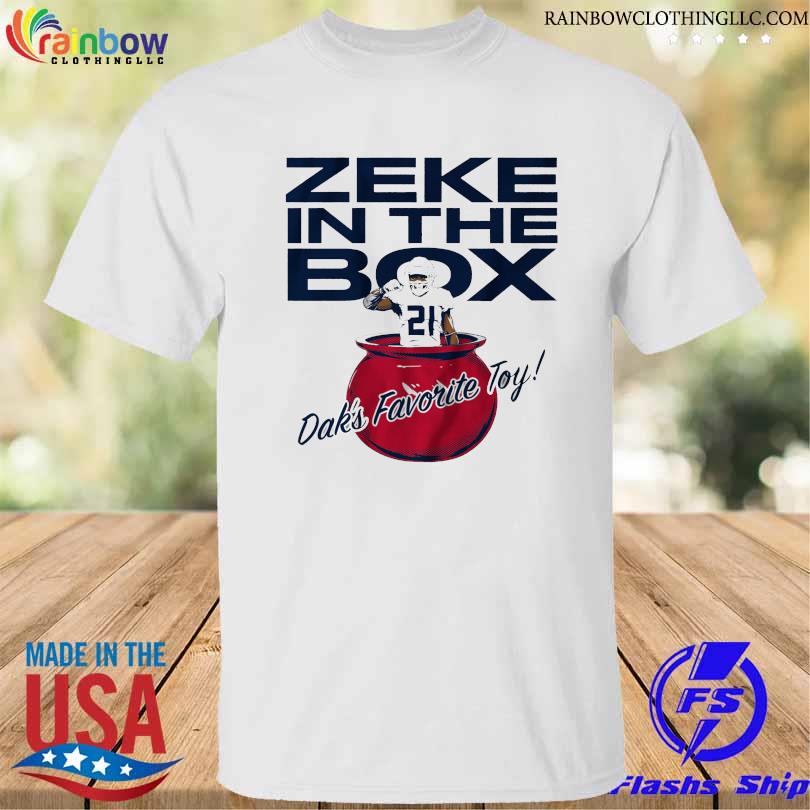 The box Ezekiel elliott & dak prescott zeke in shirt