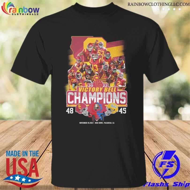 USC Trojans football 2022 victory bell champions shirt
