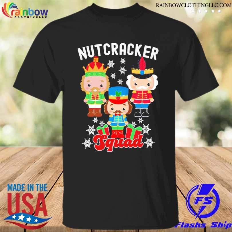 Xmas nutcracker squad ballet lover shirt