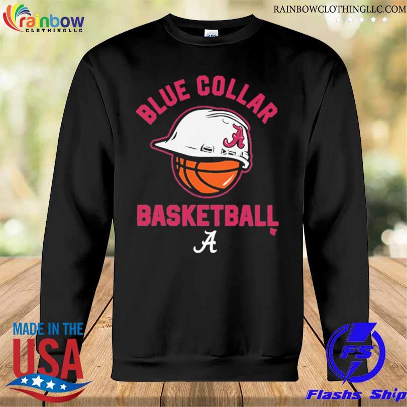 Alabama crimson tide blue collar basketball s Sweatshirt den