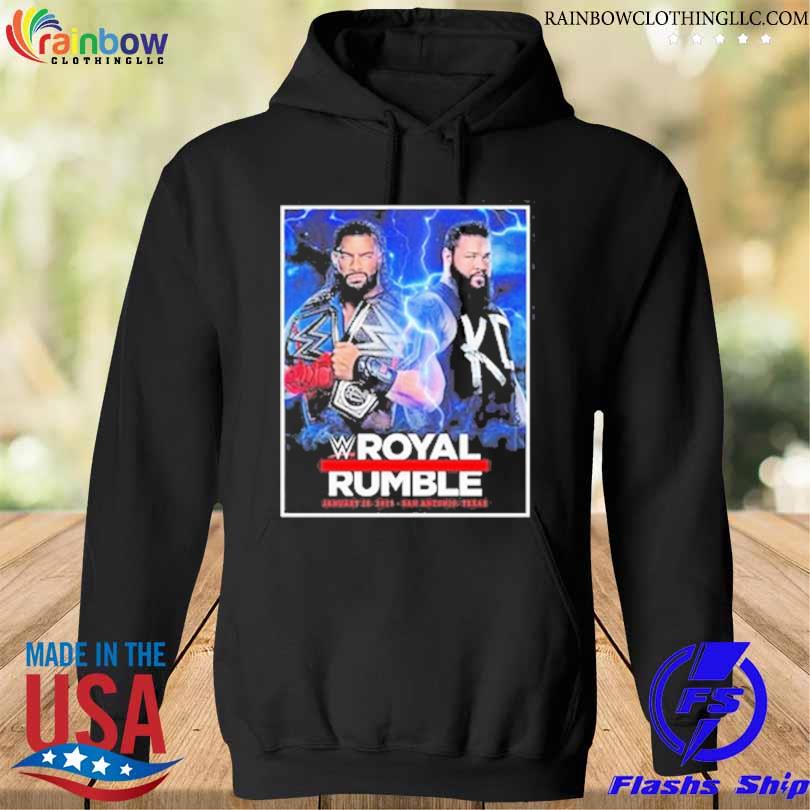 Royal rumble 2023 roman reigns vs. kevin owens s hoodie den