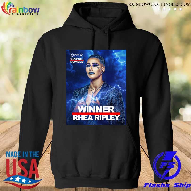 Royal rumble winner rhea ripley s hoodie den