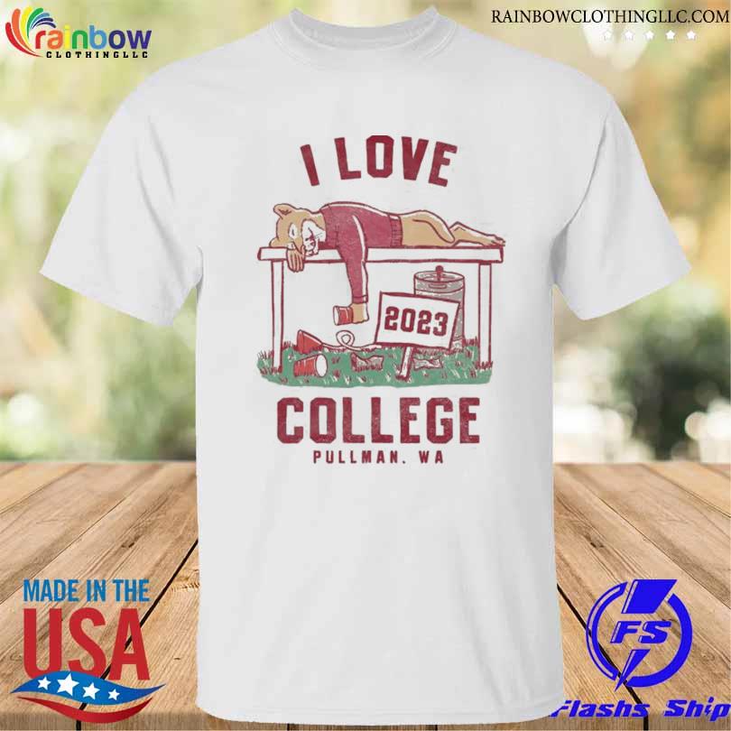 I love college ws 2023 shirt