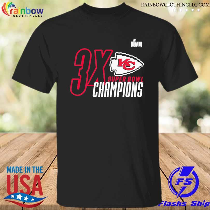 Livii 3x Kansas city Chiefs super bowl champions 2023 shirt, hoodie ...