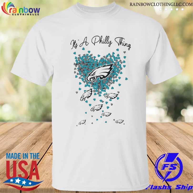 Philadelphia eagle it's a philly thing hearts 2023 shirt