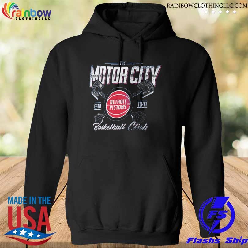 The motor city detroit pistons basketball club s hoodie den