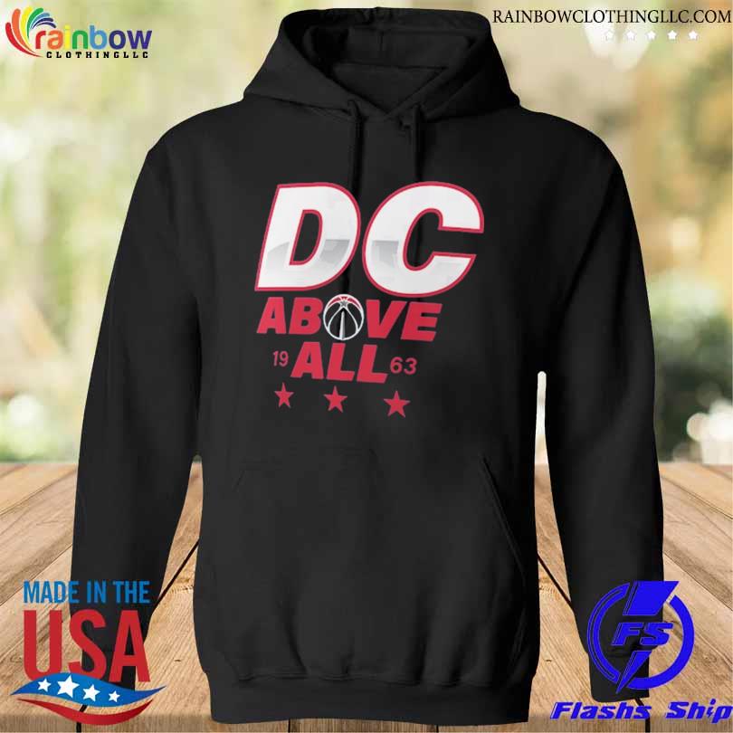 Washington wizards announcer Dc above all 1963 s hoodie den