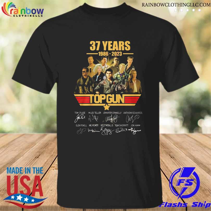 37 Years 1986 – 2023 Top Gun Signature T-Shirt