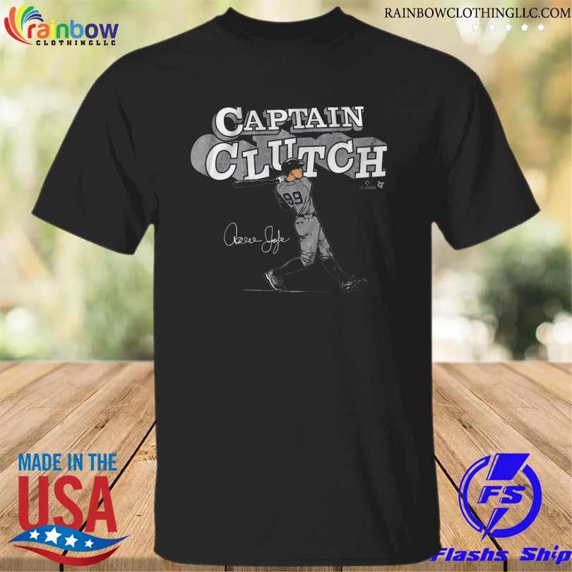 Aaron judge captain clutch signature shirt
