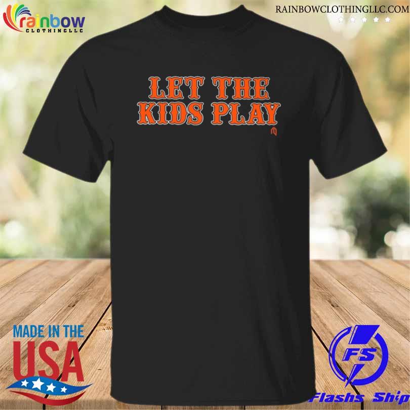 Athletelogos lfgm let the kids play shirt