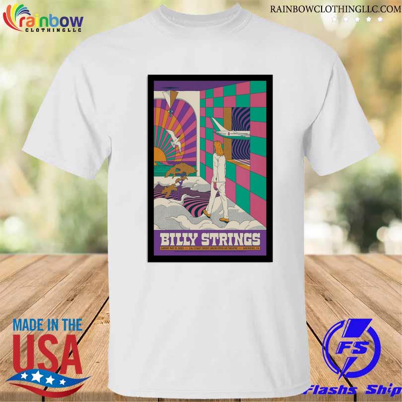 Billy strings cal coast credit union open air theatre may 21 2023 san diego ca shirt