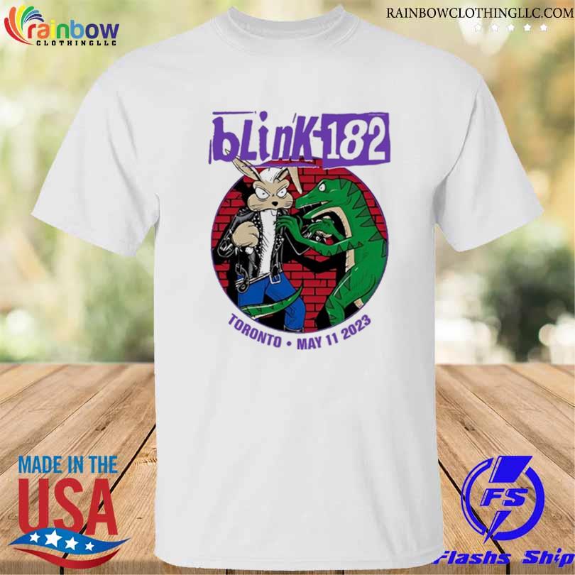 Blink-182 toronto on 2023 event shirt