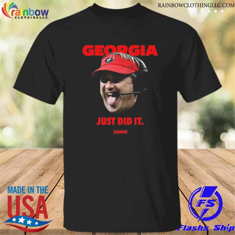 Dawgs on tap goldberg georgia just did it again shirt