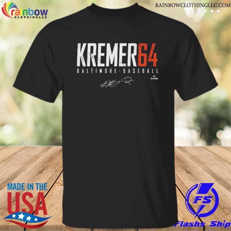 Dean kremer baltimore baseball signature 2023 shirt