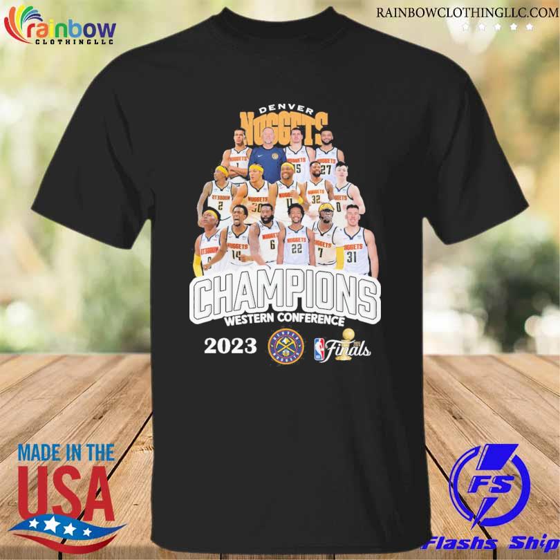 Denver Nuggets championship western conference finals 2023 Denver Nuggets shirt