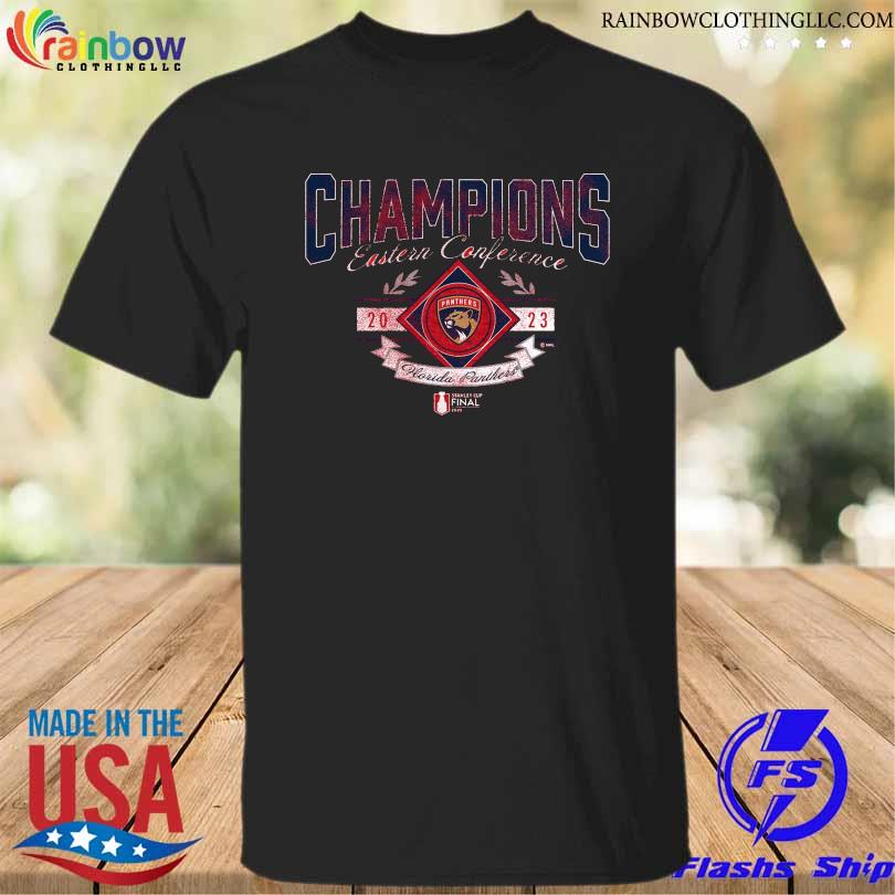Florida Panthers 2023 Eastern Conference Champions Icing Tri-Blend T-Shirt