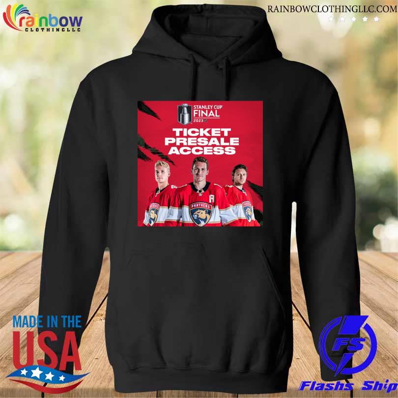 Florida panthers stanley cup final 2023 ticket presale access s hoodie den
